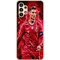 Miniatyrbild 1 av 3: Samsung Galaxy A13 Genomskinligt Skal Ronaldo Skills – CR7 Design för Äkta Supporters
