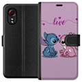 Miniatyrbillede 1 af 3: Samsung Galaxy Xcover 5 Tegnebogsetui Lilo & Stitch – Angel