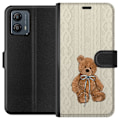 Miniatyrbillede 1 af 3: Motorola Moto G53 Tegnebogsetui Lille Teddy – klassisk teddy i enkel design