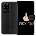 Pikkukuva 1 / 3: Samsung Galaxy S20 Ultra Lompakkokotelo Vittu Sinä