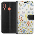 Miniatyrbillede 1 af 3: Samsung Galaxy A20e Tegnebogsetui Sommerblomster