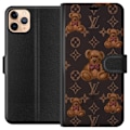 Pikkukuva 1 / 3: Apple iPhone 11 Pro Max Lompakkokotelo Louis Vuitton Teddykarhu Kuvio Ylellinen Muotisuunnittelu Suosittu Motiivi Muoti-Trendi Ylelliset Asusteet