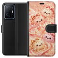 Kompatibel Tegnebogsetui til Xiaomi 11T Rosetvenner orange