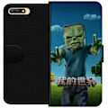 Miniatyrbilde 1 av 3: Huawei Y6 (2018) Lommeboketui A Minecraft Movie