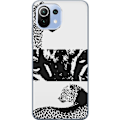 Pikkukuva 1 / 3: Xiaomi 11 Lite 5G NE Läpinäkyvä kuori Leopard Faces
