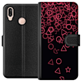 Pikkukuva 1 / 3: Huawei P20 lite Lompakkokotelo Squid Game Ikoni Sarja Suosittu TV-peli Ikoni Graafinen Motiivi Aasialainen Trendi Draamasarja