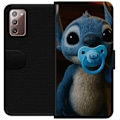 Pikkukuva 1 / 3: Samsung Galaxy Note20 Lompakkokotelo Stitch & Napp - vauvateem