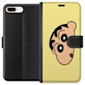 Miniatyrbillede 1 af 3: Apple iPhone 8 Plus Tegnebogsetui Peeking Shinchan
