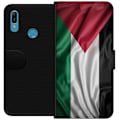 Miniatyrbillede 1 af 3: Huawei Y6 (2019) Tegnebogsetui Palestinaflaget – ikonisk frihedssymbol i rød, sort, hvid og grøn