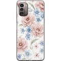 Pikkukuva 1 / 3: Nokia G21 Läpinäkyvä kuori Romanttiset kukat