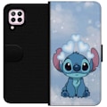 Miniatyrbillede 1 af 3: Huawei P40 lite Tegnebogsetui Stitch Hoppende Glæde - Sjovt Design til Gave