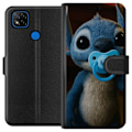 Pikkukuva 1 / 3: Xiaomi Redmi 9C Lompakkokotelo Stitch & Napp - vauvateema söp
