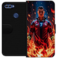 Miniatyrbillede 1 af 3: Huawei P smart Tegnebogsetui Ronaldo Inferno - fodboldhelt i flammer