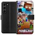 Miniatyrbillede 1 af 3: Samsung Galaxy S24+ Tegnebogsetui Minecraft
