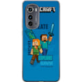 Pikkukuva 1 / 3: Motorola Edge (2022) Läpinäkyvä kuori Minecraft Luolastot