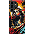 Pikkukuva 1 / 3: Samsung Galaxy S24 Ultra Läpinäkyvä kuori Jeesus ja Kortti