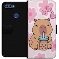 Pikkukuva 1 / 3: Huawei P smart Lompakkokotelo Kawaii Capybara Sydän Anime-tyy