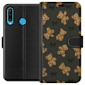 Miniatyrbillede 1 af 3: Huawei P30 lite Tegnebogsetui Teddy Knus
