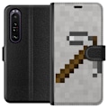 Miniatyrbillede 1 af 3: Sony Xperia 1 III Tegnebogsetui Minecraft Værktøjer