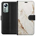 Miniatyrbilde 1 av 3: Xiaomi 12 Lommeboketui Hvit marmor