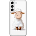 Pikkukuva 1 / 3: Samsung Galaxy S22+ 5G Läpinäkyvä kuori Suloinen Lammas - l