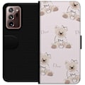 Pikkukuva 1 / 3: Samsung Galaxy Note20 Ultra Lompakkokotelo Teddy Dior Vibes - ylellinen nalle muotityyliin