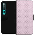 Kompatibel Tegnebogsetui til Xiaomi Mi 10 5G Rosa miniprikker pink
