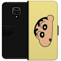 Miniatyrbillede 1 af 3: Xiaomi Redmi Note 9S Tegnebogsetui Peeking Shinchan