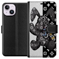Miniatyrbillede 1 af 3: Apple iPhone 14 Tegnebogsetui LV Bunny