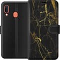 Kompatibelt Plånboksfodral till Samsung Galaxy A20e Marmor