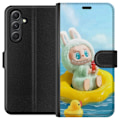Miniatyrbillede 1 af 3: Samsung Galaxy A05s Tegnebogsetui Labubu Stripe Attack - Strib
