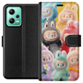 Miniatyrbild 1 av 3: Xiaomi Redmi Note 12 Plånboksfodral Labubu Sketch Style – H
