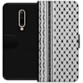 Pikkukuva 1 / 3: OnePlus 7 Pro Lompakkokotelo Palestiinalainen kuvio - perinteiseen tyyliin inspiroima keffiyeh-kangas