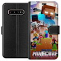 Miniatyrbillede 1 af 3: Samsung Galaxy S10+ Tegnebogsetui Minecraft