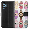 Miniatyrbild 1 av 3: Samsung Galaxy A32 5G Plånboksfodral Labubu Pink Monster –