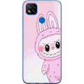 Pikkukuva 1 / 3: Xiaomi Redmi 9C NFC Läpinäkyvä kuori Labubu Jänis-sarja