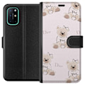 Miniatyrbillede 1 af 3: OnePlus 8T Tegnebogsetui Teddy Dior Vibes - luksuriøs bamse i