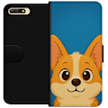 Miniatyrbillede 1 af 3: Huawei Y6 (2018) Tegnebogsetui Hello Corgi