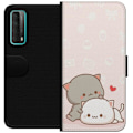 Miniatyrbillede 1 af 3: Huawei P smart 2021 Tegnebogsetui Kawaii