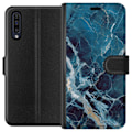 Miniatyrbilde 1 av 3: Samsung Galaxy A50 Lommeboketui Marmor