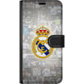 Miniatyrbillede 3 af 3: Sony Xperia 10 II Tegnebogsetui Real Madrid Emblem Fodbold Klubmærke Hvid Guld Design Champions League Mester La Liga Fans Ikonisk