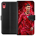 Miniatyrbillede 1 af 3: Apple iPhone XR Tegnebogsetui Ronaldo Færdigheder - CR7 Desig