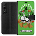 Miniatyrbillede 1 af 3: Sony Xperia 1 VI Tegnebogsetui Minecraft Boom