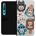 Pikkukuva 1 / 3: Xiaomi Mi 10 5G Lompakkokotelo Labubu hahmokokoelma - Pop Mart Labubu The Monsters väriluulisessa muotoilussa