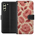 Miniatyrbillede 1 af 3: Samsung Galaxy S21 FE 5G Tegnebogsetui Roseblomst
