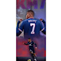 Miniatyrbillede 4 af 4: Apple iPhone 13 Pro Tegnebogsetui MAP Fodbold Design Grafisk Mønster Moderne Sportsmotiv Trend Fodbold Populær Grafisk Stil Motiv