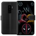 Kompatibel Tegnebogsetui til Samsung Galaxy S9+ Deadpool & Wolverine Kærlighed