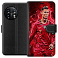 Miniatyrbillede 1 af 3: OnePlus 11R Tegnebogsetui Ronaldo Færdigheder - CR7 Design fo