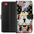 Miniatyrbillede 1 af 3: Apple iPhone 8 Tegnebogsetui Mickey Mouse F-YOU