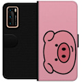 Pikkukuva 1 / 3: Huawei P40 Lompakkokotelo Kawaii Piggy